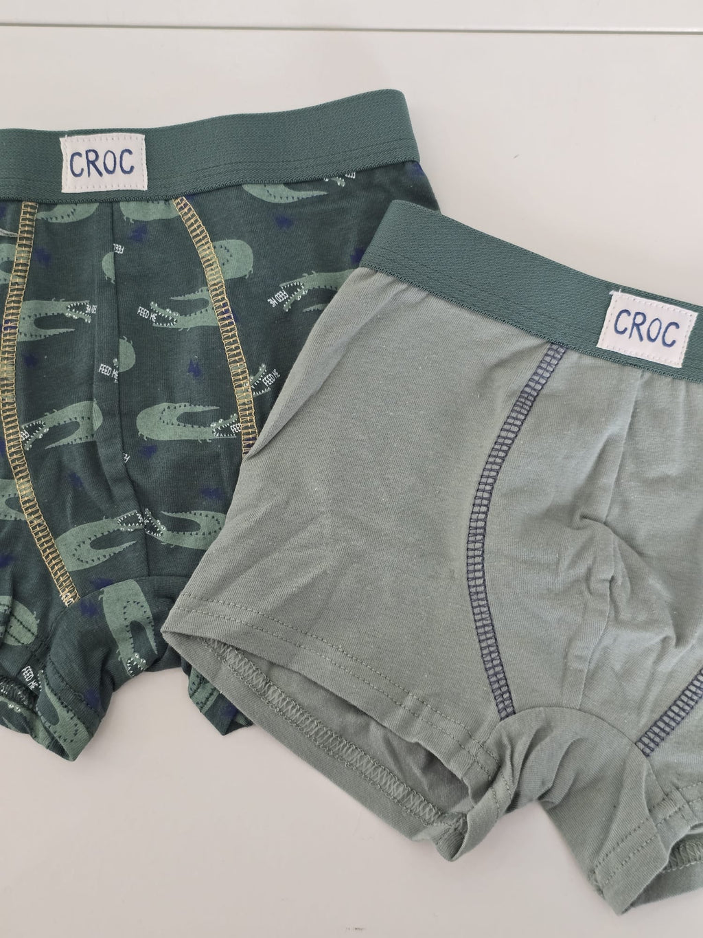 Set boxer coccodrilli