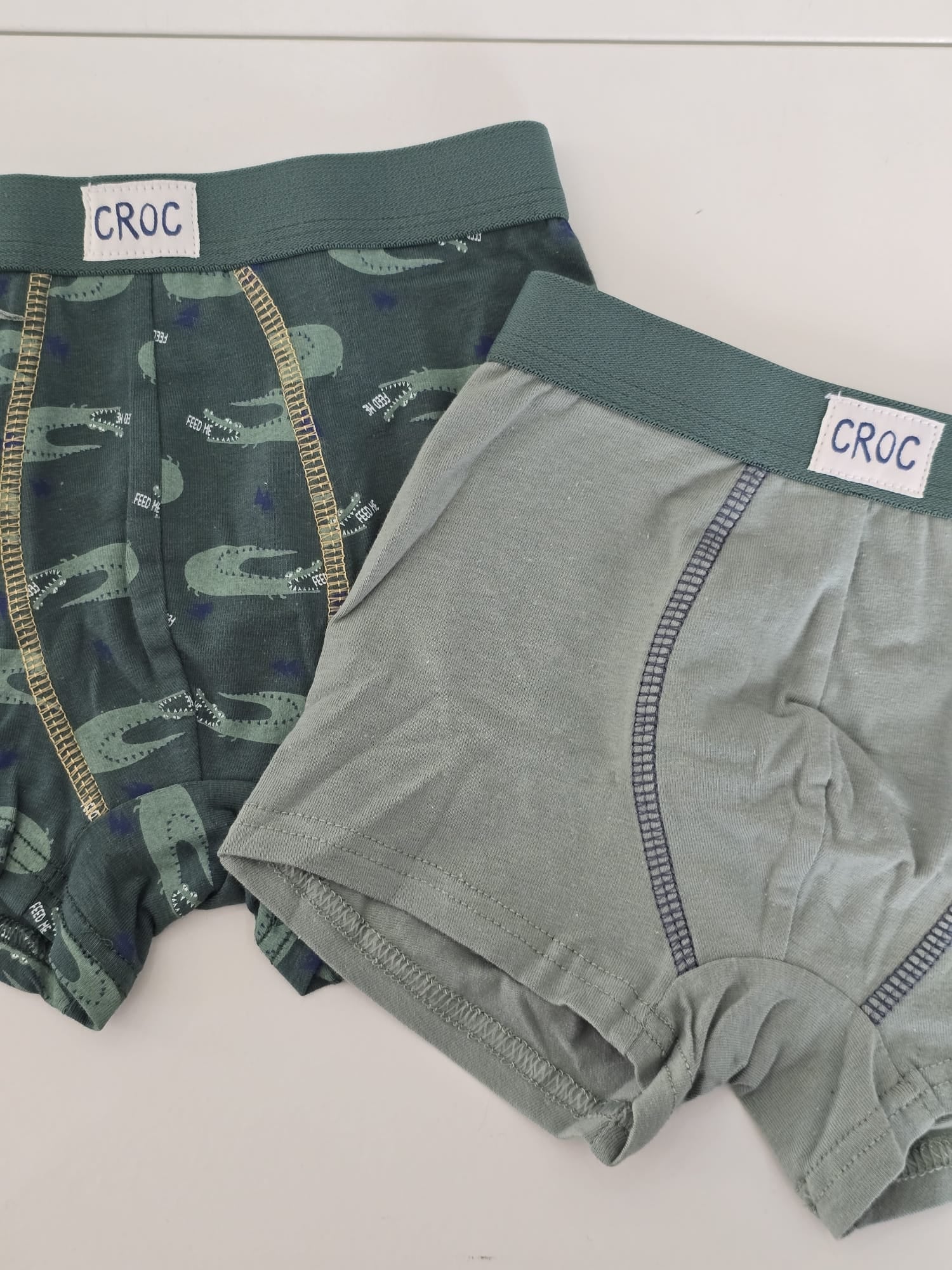 Set boxer coccodrilli
