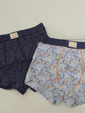 Set Boxer azzurri e blu