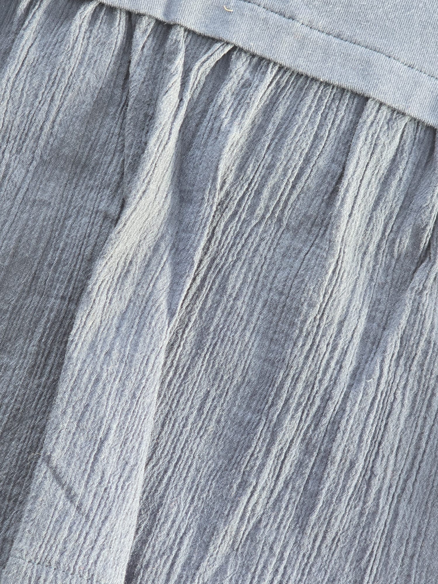 Maglia blu notte con ricamo