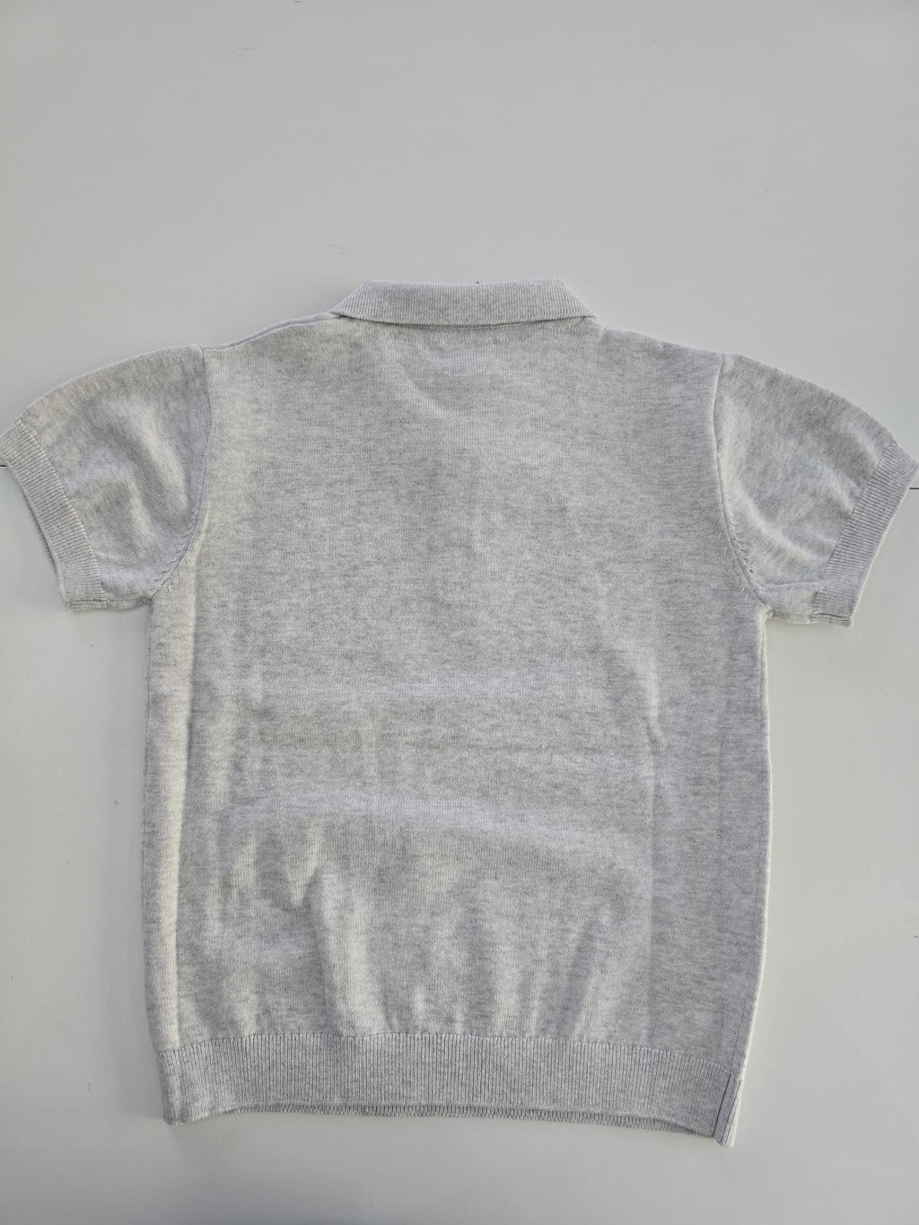 Polo grigia cotone