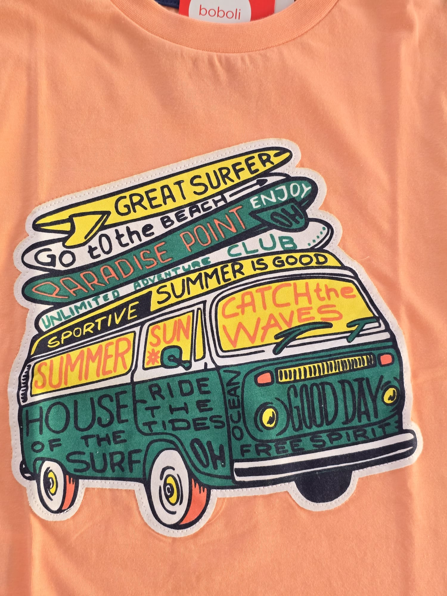 T-shirt arancione