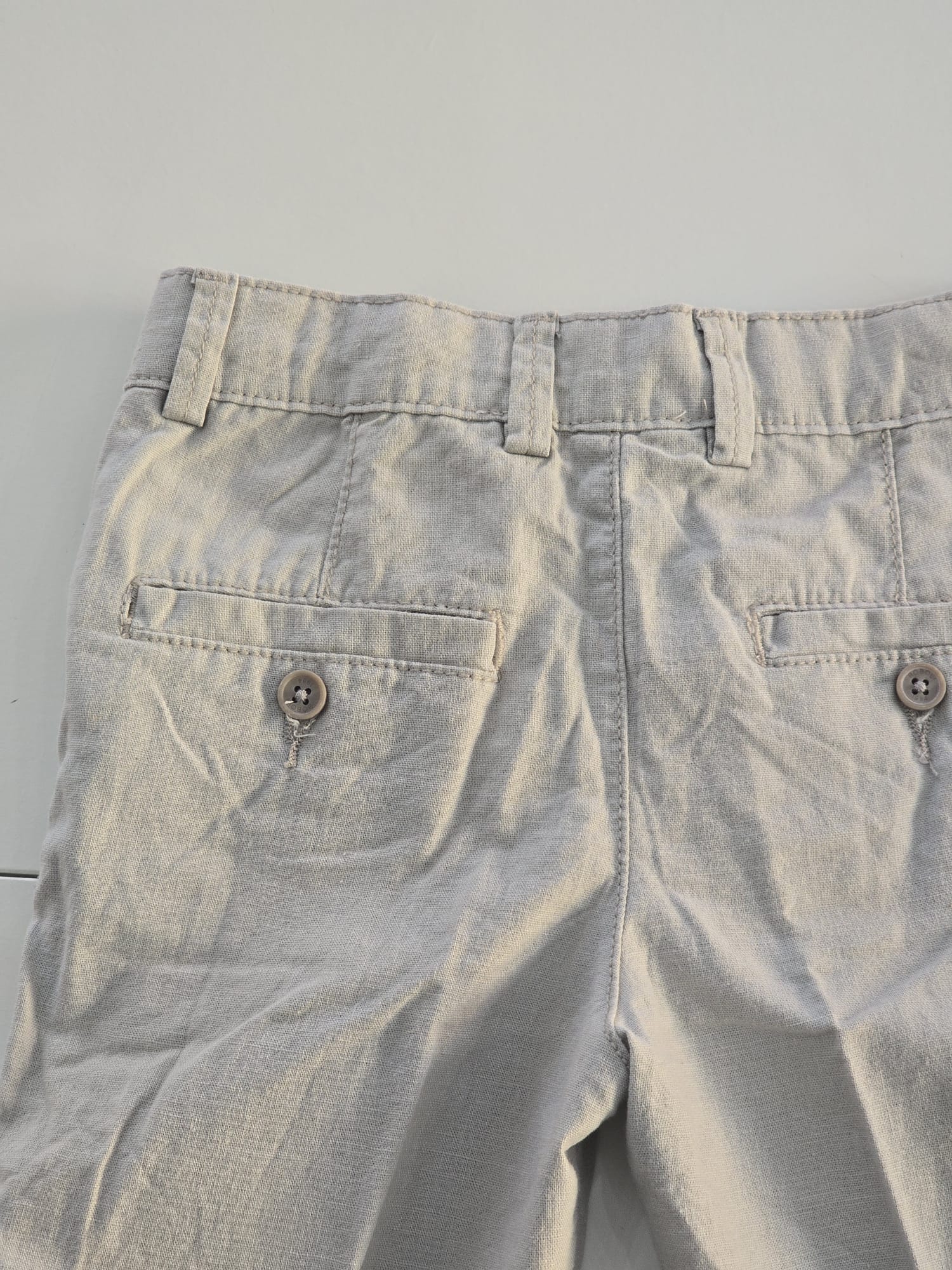 Pantalone lino grigio