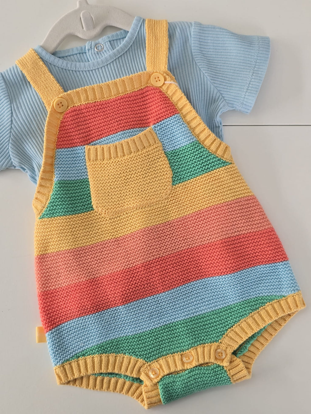 Salopette rainbow